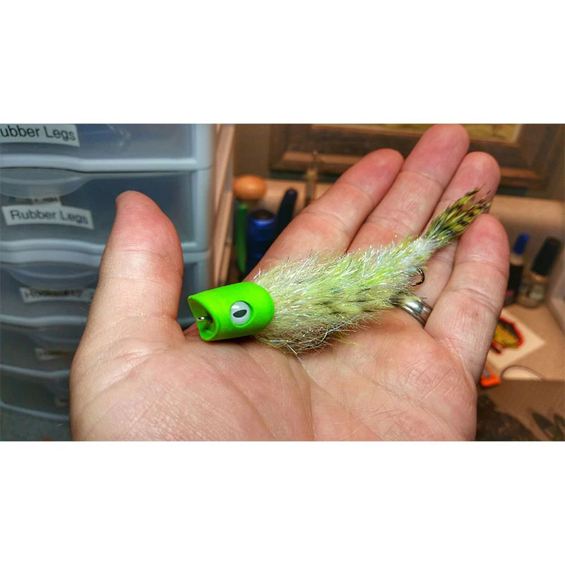 Flymen Surface Suducer Howitzer Baitfish Poper Head - Funky Fly Tying - Image 17