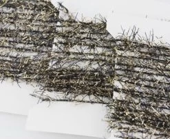 Funky 10mm Black & Gold Straggle Fritz - Funky Fly Tying