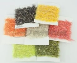 Funky 15mm 3D Fritz UV & Gold - Funky Fly Tying