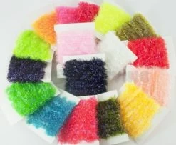 Funky 16mm Bonded UV Blob Fritz - Funky Fly Tying