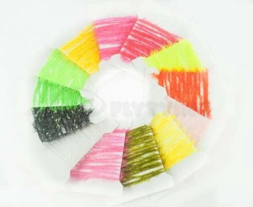 Funky 5mm Crystal Hackle Fritz - Funky Fly Tying - Image 2