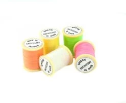 Funky Glow In The Dark Tinsel 5 Colours - Funky Fly Tying