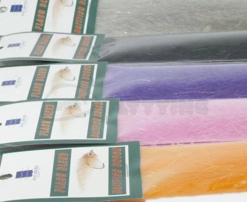 H2O Flashblend Baitfish Brush 5" - Funky Fly Tying - Image 2