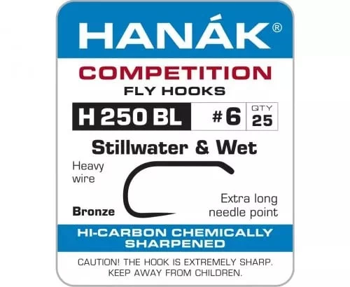 Hanak 250BL Stillwater & Wet Hook - Funky Fly Tying - Image 2