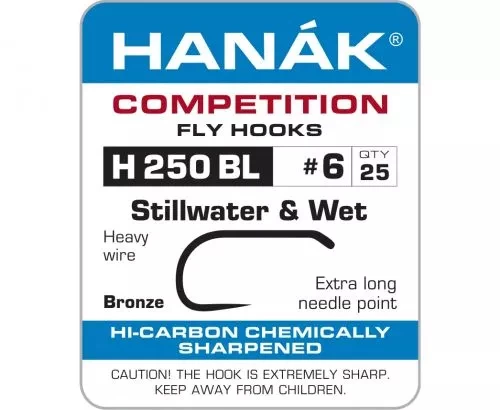 Hanak 250BL Stillwater & Wet Hook - Funky Fly Tying