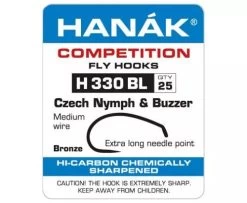 Hanak 330BL Czech Nymph And Buzzer Hook - Funky Fly Tying