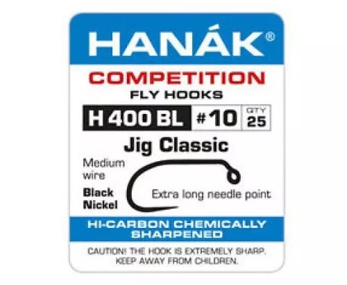 Hanak 400BL Jig Hook - Funky Fly Tying - Image 2