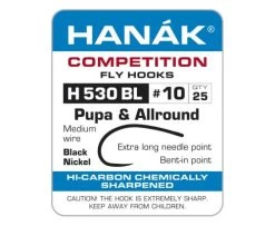 Hanak 530BL Pupa Hook - Funky Fly Tying