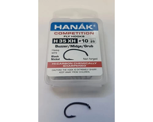 Hanak H 35 XH Buzzer Hook Heavy Wire - Funky Fly Tying