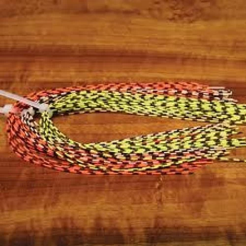Hareline Grizzly Barred Rubber Legs - Funky Fly Tying - Image 2