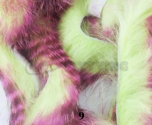 Hareline Tiger Barred Rabbit Zonker Strips - Funky Fly Tying - Image 20