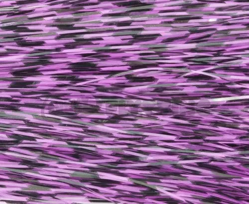 Hedron Magnum Black Barred Flashabou - Funky Fly Tying - Image 9