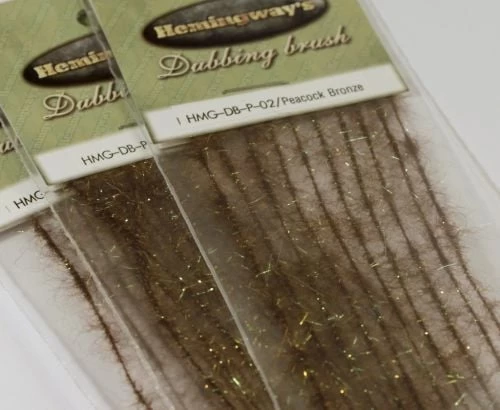 Hemingway's Peacock Dubbing Brushes - Funky Fly Tying - Image 2
