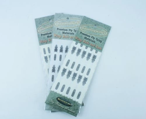 Hemingway's Stonefly Wings, Buds And Back - Funky Fly Tying - Image 3