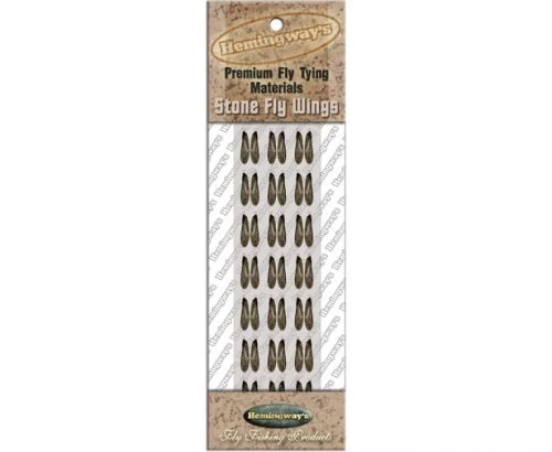 Hemingway's Stonefly Wings - Funky Fly Tying