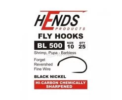 Hends BL 500 Barbless Shrimp/Buzzer Hook - Funky Fly Tying