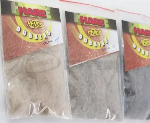 Hends Hare Dubbing Packets - Funky Fly Tying - Image 2