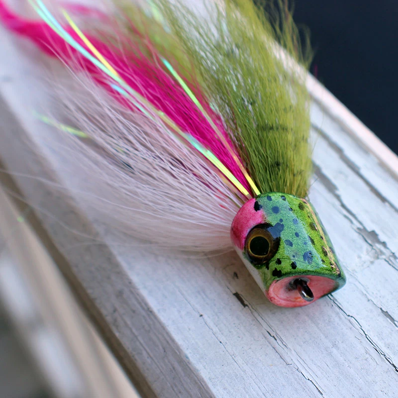 Flymen Surface Suducer Howitzer Baitfish Poper Head - Funky Fly Tying - Image 5