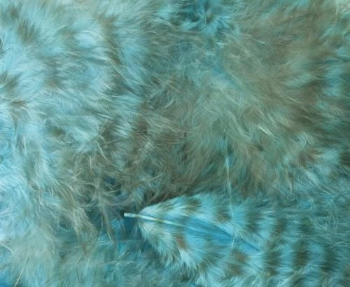 Nature's Spirit Grizzly Marabou - Funky Fly Tying - Image 18