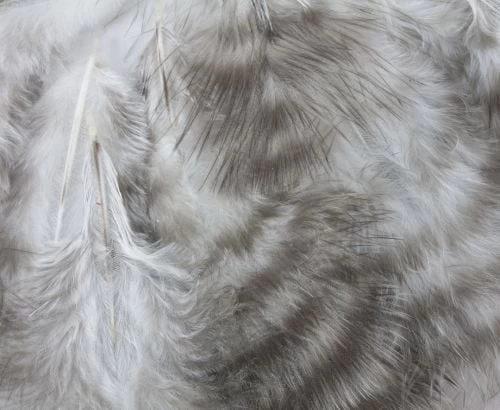 Nature's Spirit Grizzly Marabou - Funky Fly Tying - Image 6