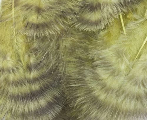 Nature's Spirit Grizzly Marabou - Funky Fly Tying - Image 2