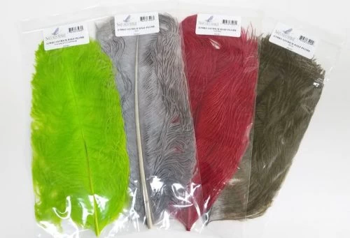 Nature's Spirit Jumbo Ostrich 1/2 Plume - Funky Fly Tying