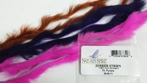 Nature's Spirit Straight Cut Rabbit Zonkers - Funky Fly Tying - Image 2