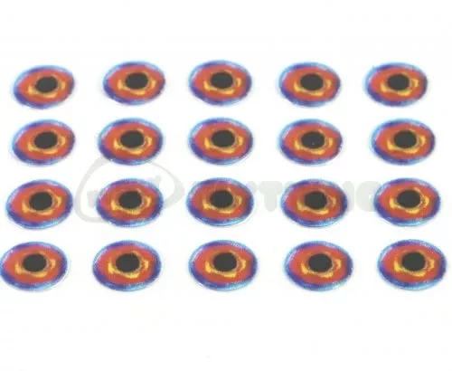 Funky Realistic Parrot Tape Eyes - Funky Fly Tying - Image 2