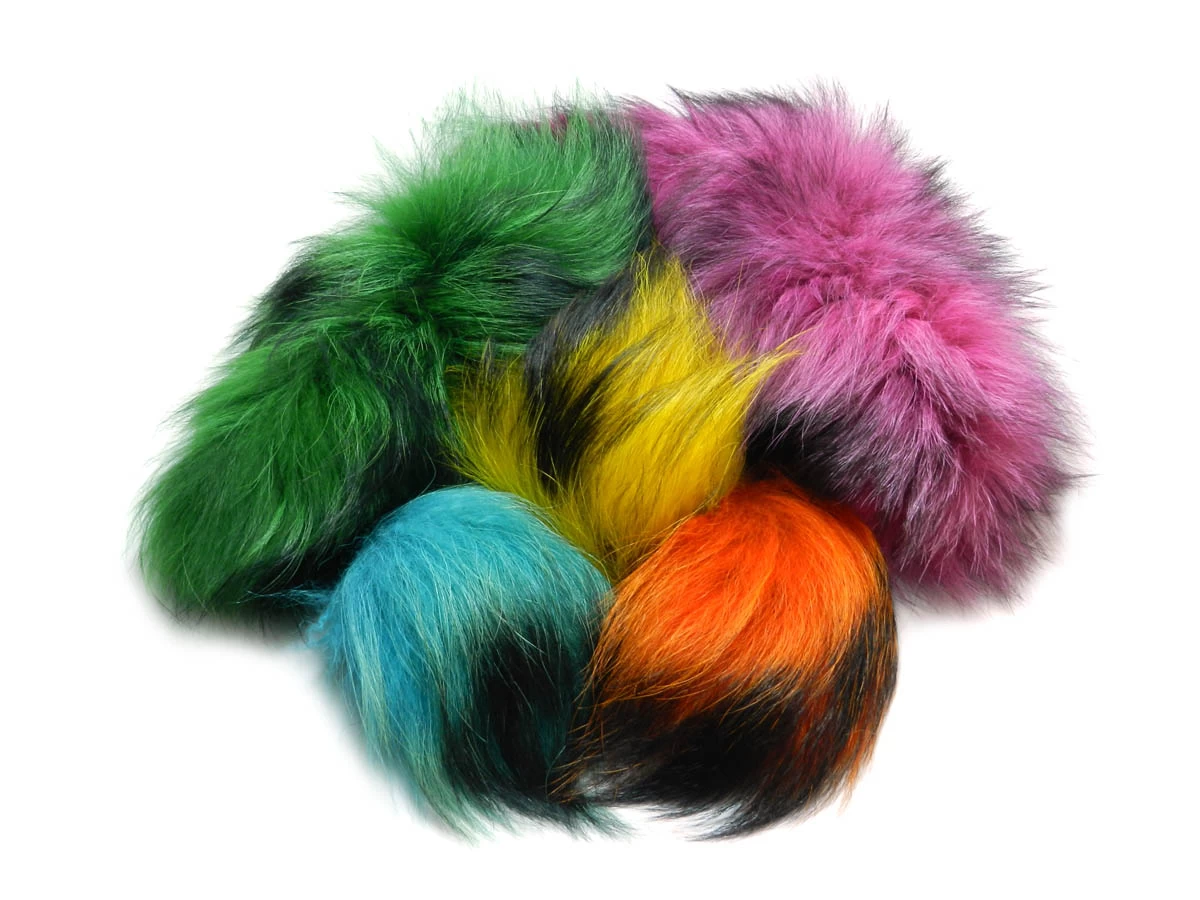 FoxyTails Finn Raccoon Tail - Funky Fly Tying