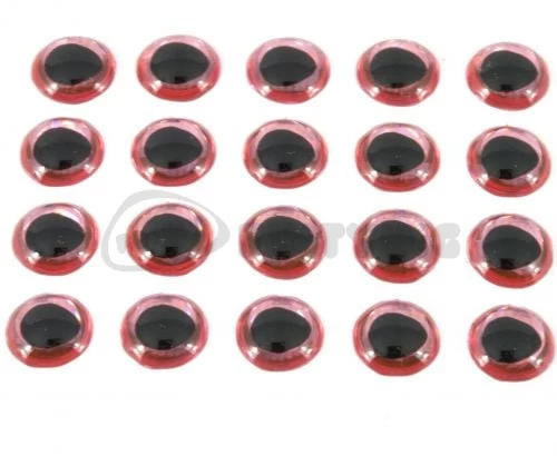 Funky Ultra 3D Holographic Pink Eyes - Funky Fly Tying - Image 2