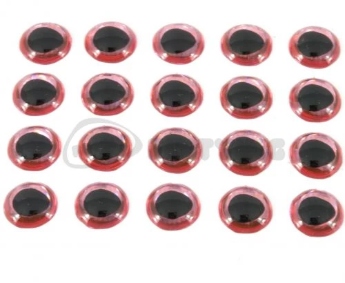 Funky Ultra 3D Holographic Pink Eyes - Funky Fly Tying