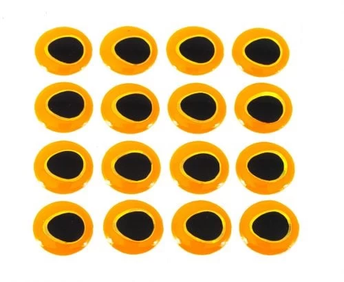 Funky Ultra 3D Hot Orange/Gold Eyes - Funky Fly Tying - Image 2