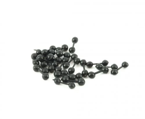 Wapsi Black Mono Eyes - Funky Fly Tying