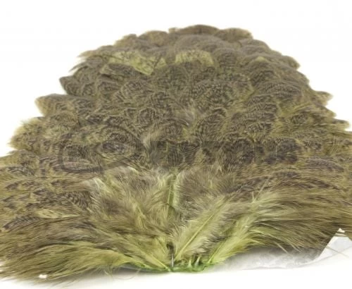 Whiting Brahma Hen Saddle - Funky Fly Tying - Image 6