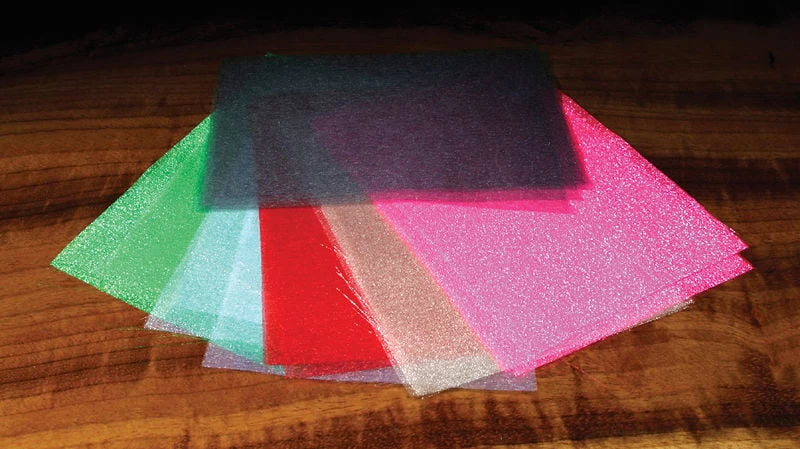 Hareline Sparkle Organza - Funky Fly Tying - Image 2